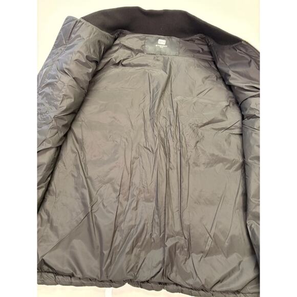 Givenchy Plaid Down Quilted Vest Full-Zip Pockets Black/Multicolor Mens Size 52 - Picture 10 of 16